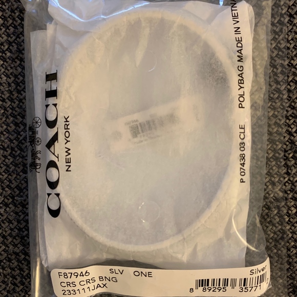 Coach Criss Cross Bangle - Picture 6 of 6